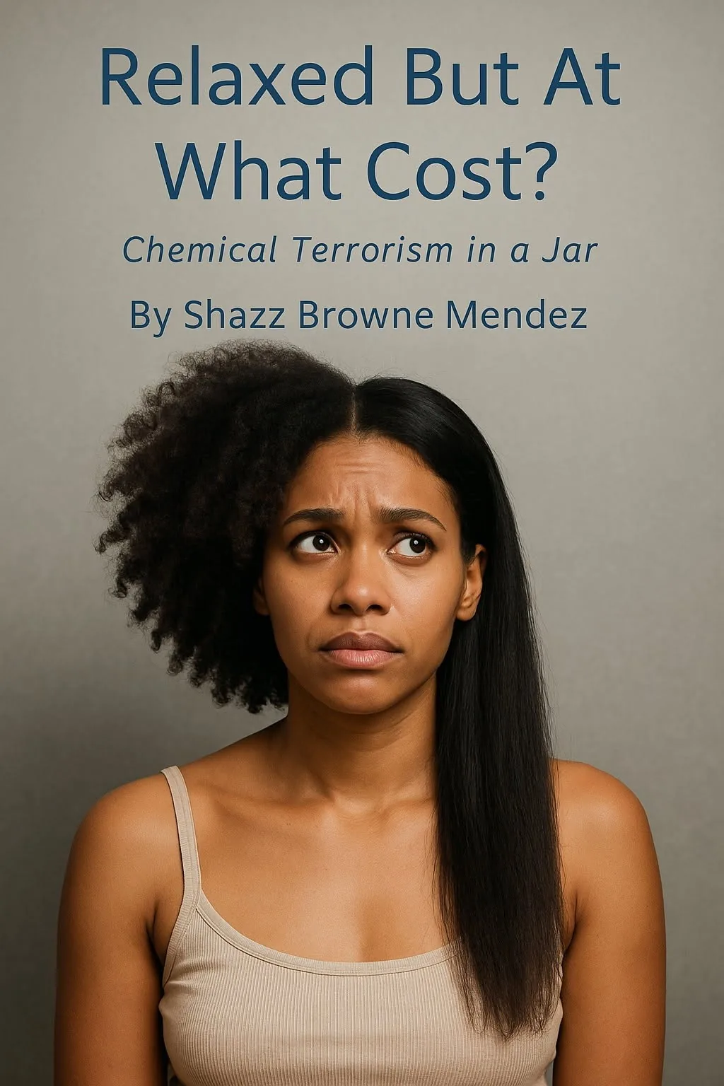 Cover of Relaxed But At What Cost? by Dr. Shazz Browne Mendez